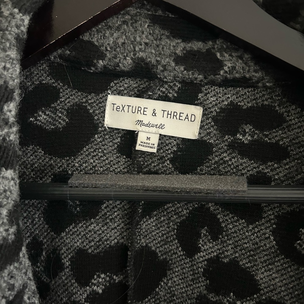 Madewell Texture & Thread Leopard Sweater - Picture 5 of 5